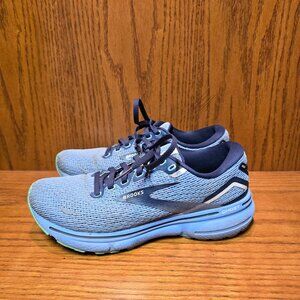 Brooks Ghost 15 Women's Size 6.5B Medium Running Shoes Blue Sneakers 1203801B472